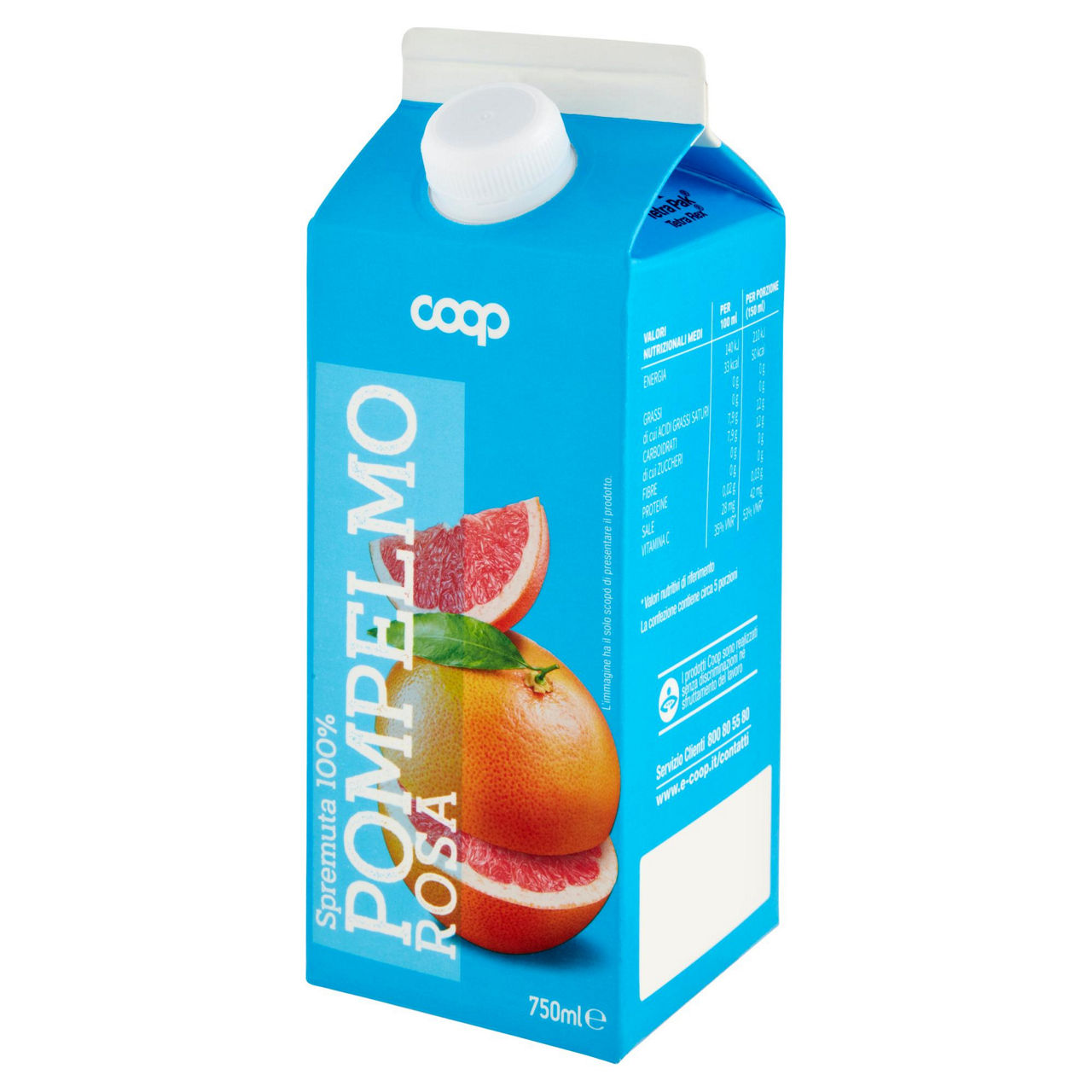Spremuta 100% pompelmi rosa selezionati 750 ml - Immagine 41