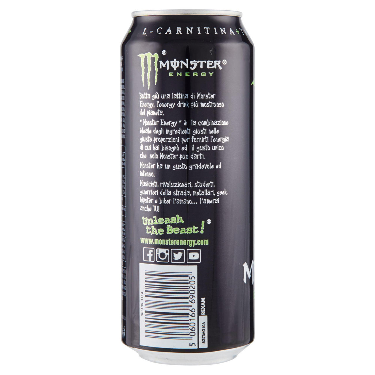 Bevanda energy drink monster classic lattina ml. 500 - Immagine 51