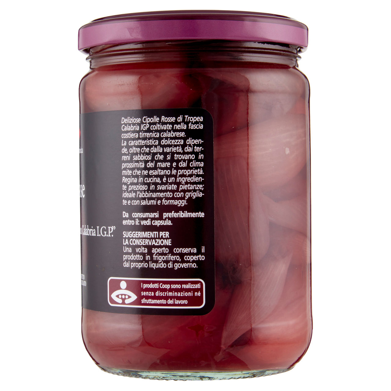 Cipolle rosse a base di Cipolla Rossa di Tropea Calabria IGP in agrodolce 320 gr - Immagine 51