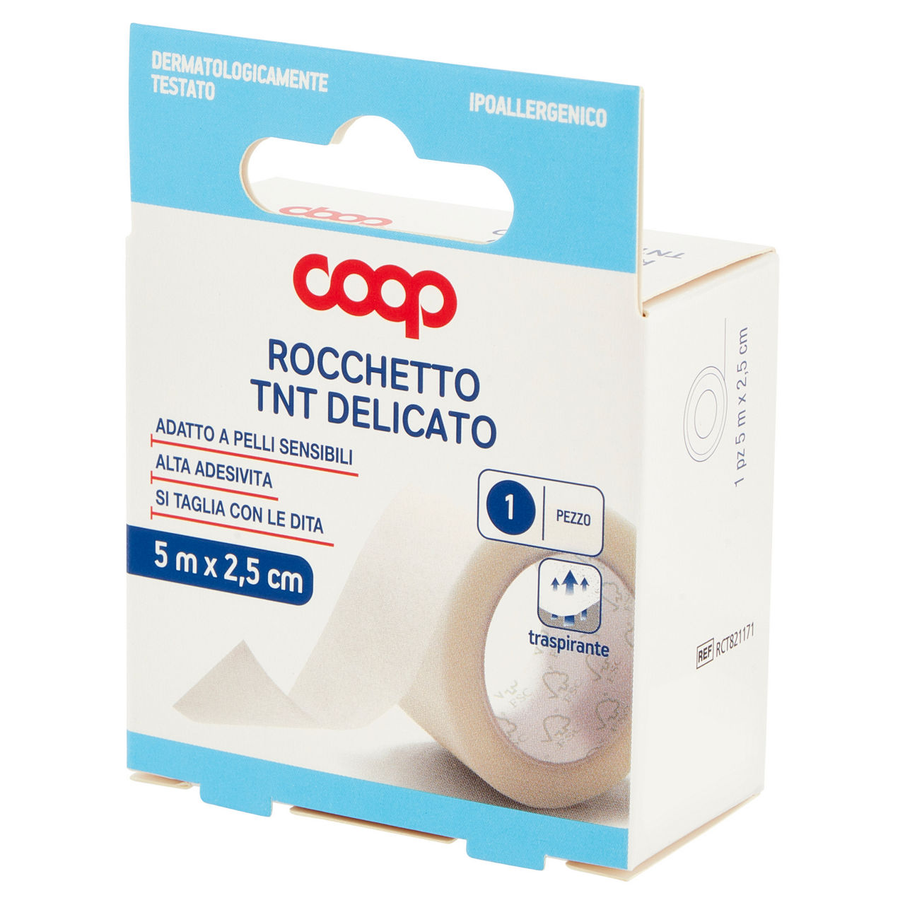 Cerotto coop ipoallergenico delicato tnt rocchetto 5mtx2,5cm scatola pz 1 - Immagine 11