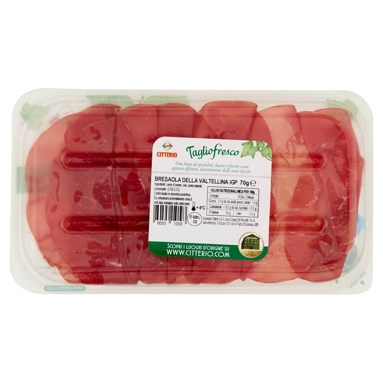 Bresaola della Valtellina IGP affettata 70 gr - Immagine 11