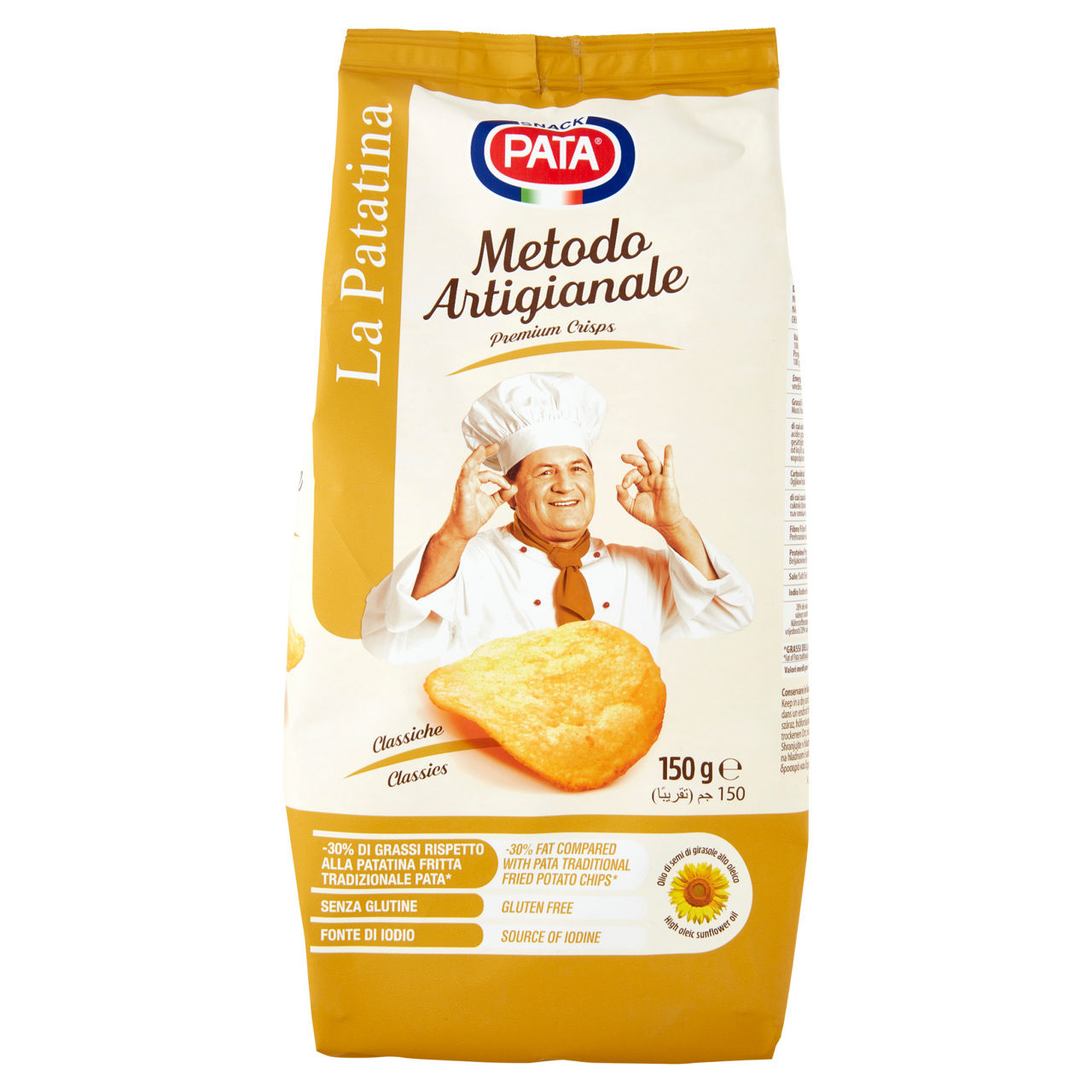 Patatine tradizionali 150 gr - Immagine 01