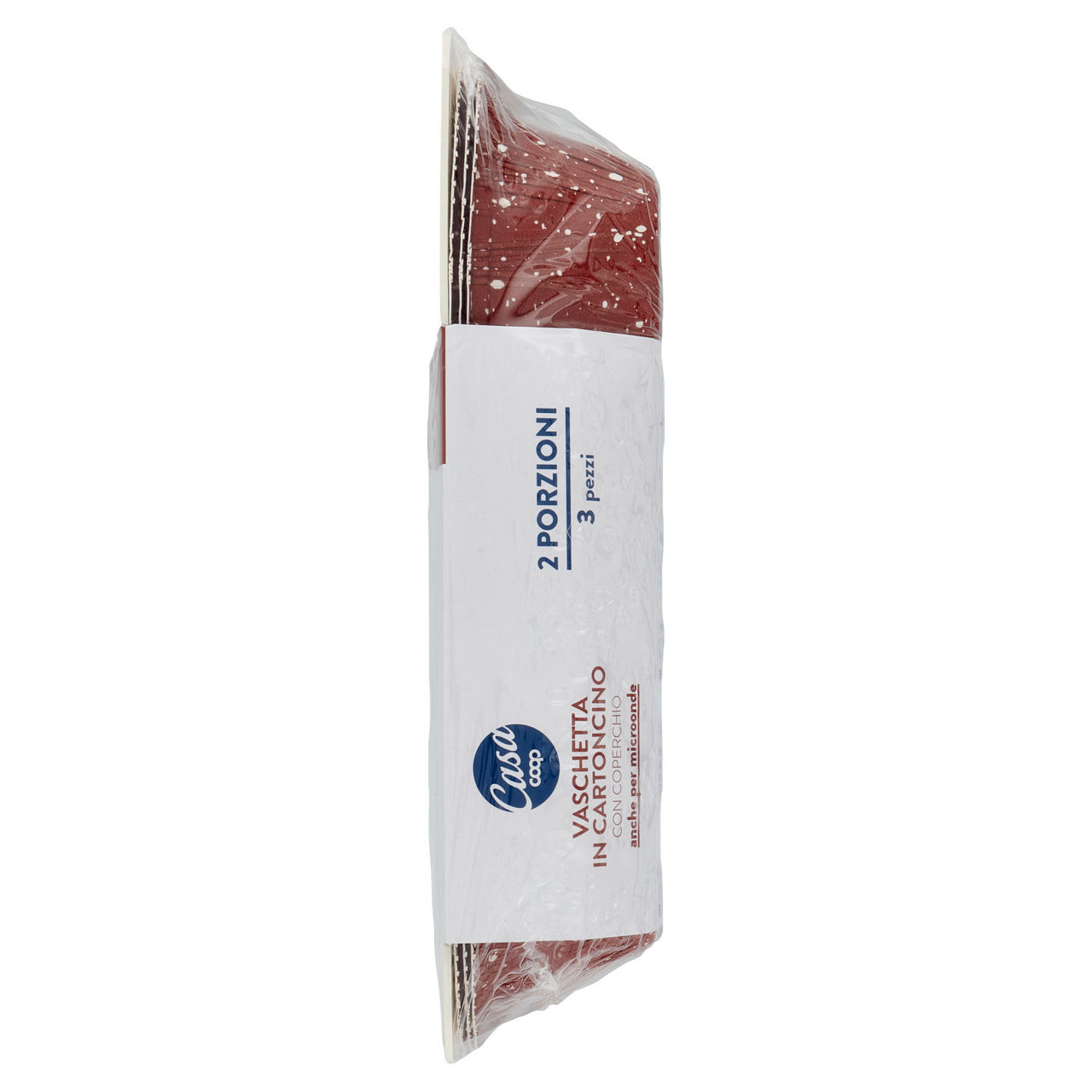 Vaschette in cartoncino coop casa c/coperchio  2porz.pz 3 - Immagine 11