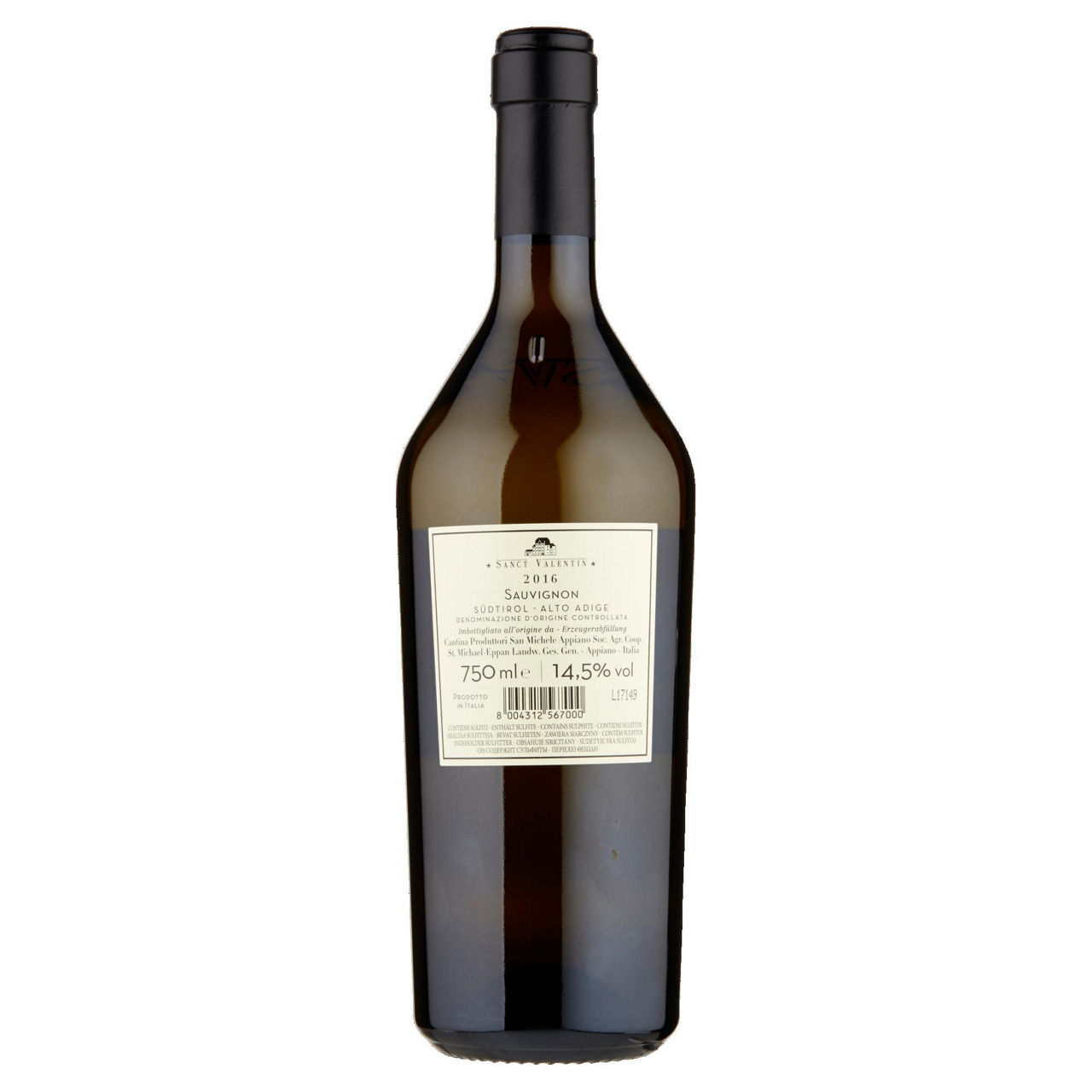 Vino bianco Sauvignon Südtirol Alto Adige DOC Sanct Valentin 750 ml  - Immagine 41