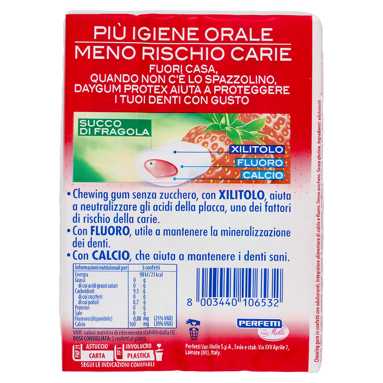 Chewing gum in confetti alla fragola 2 pz x 30 gr - Immagine 11