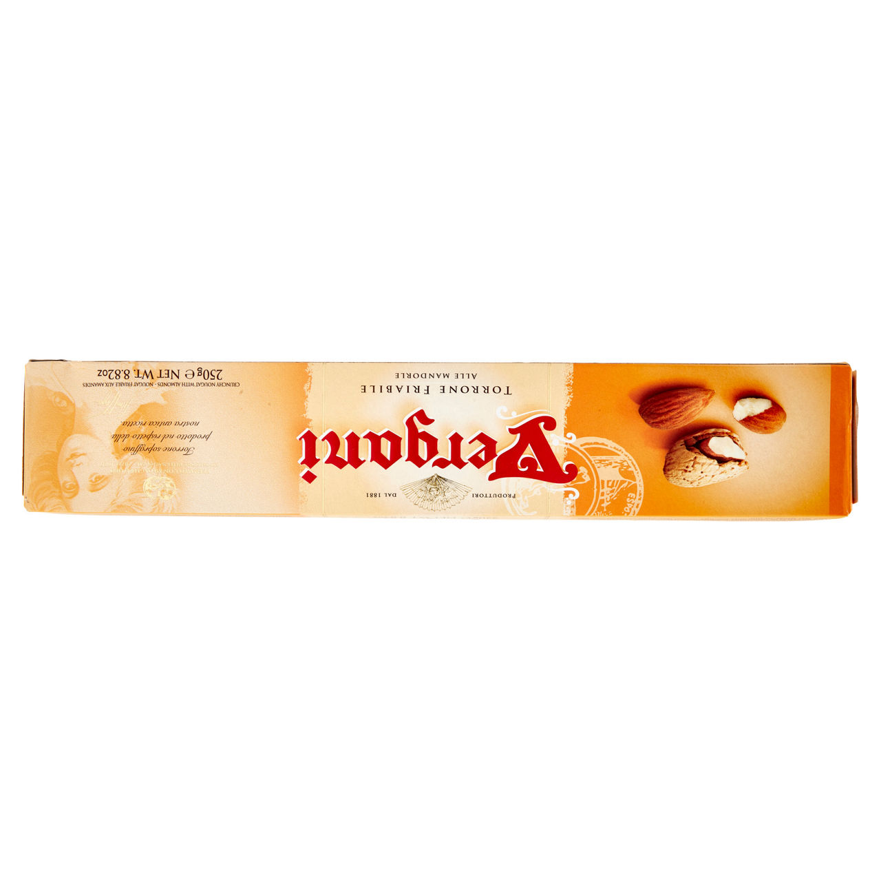 Torrone mandorla friabile 250 gr - 2
