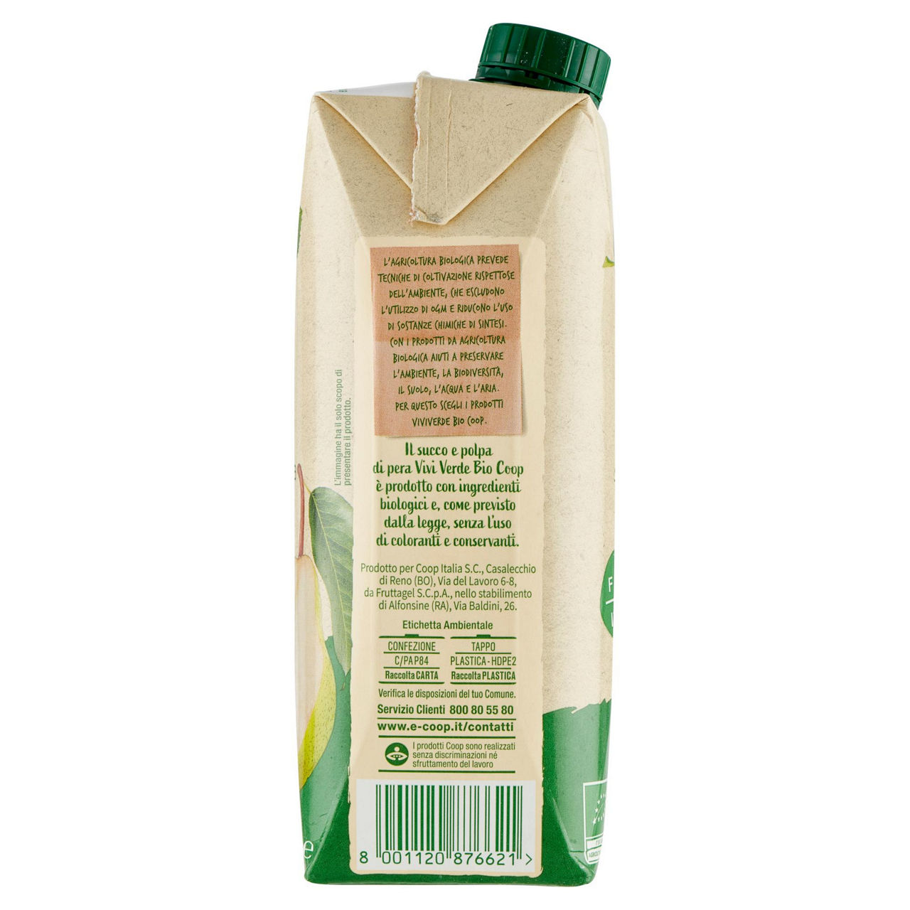 Succo pera biologica vivi verde 750 ml - Immagine 21