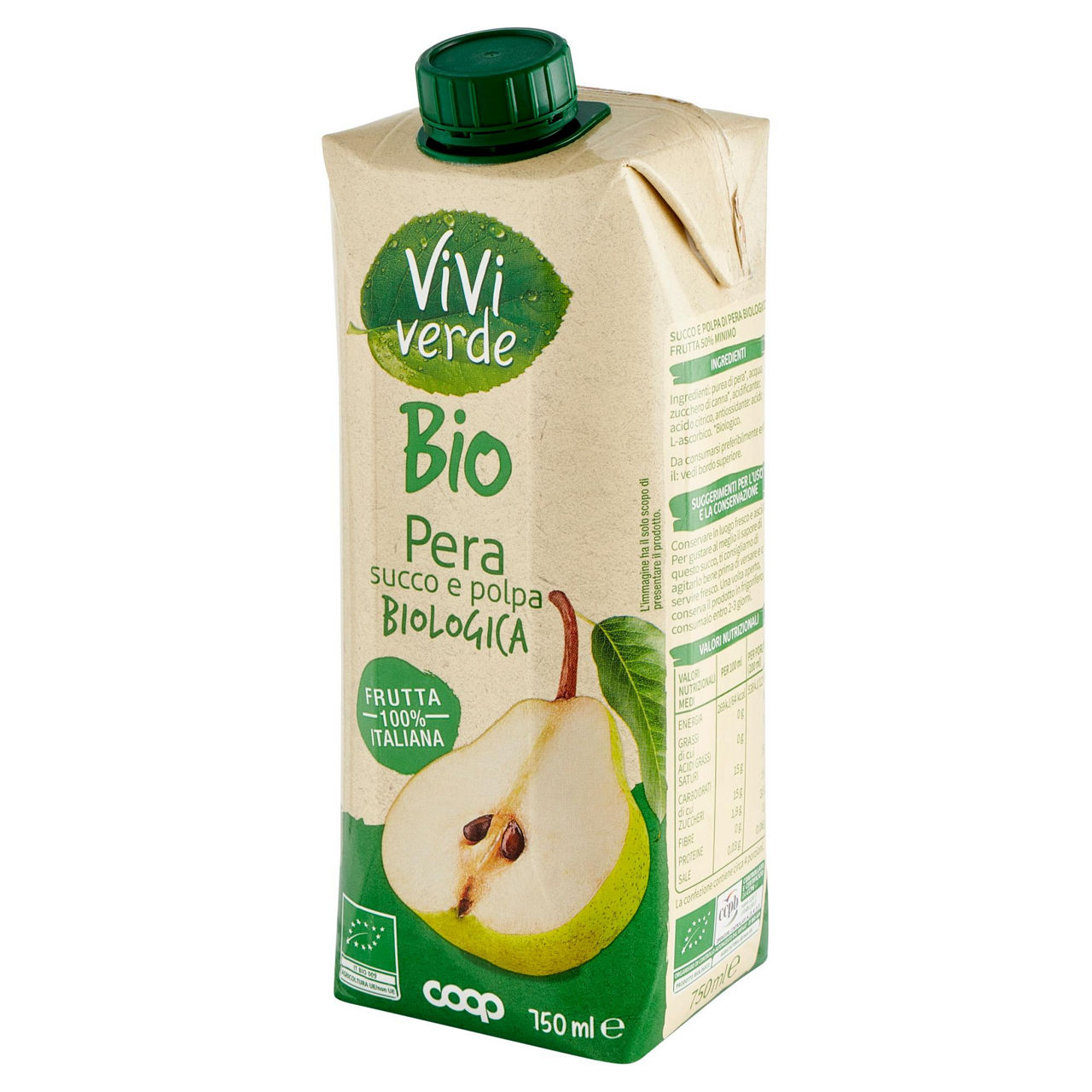 Succo pera biologica vivi verde 750 ml - Immagine 31