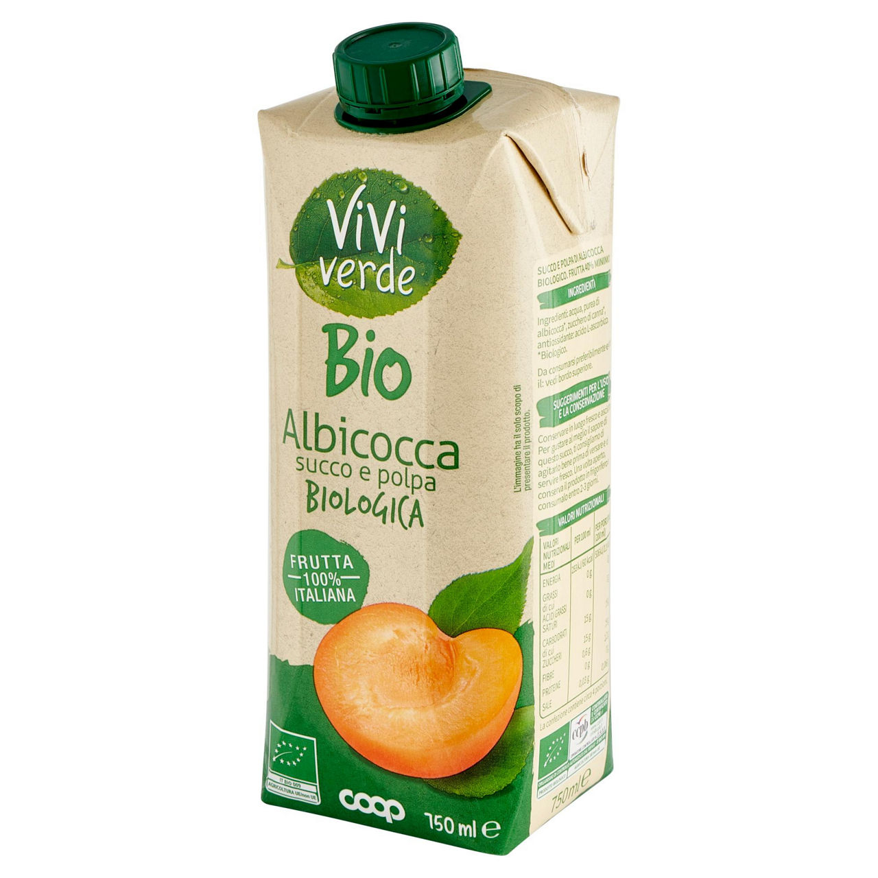 Succo e polpa di albicocca bio 750 ml - Immagine 31