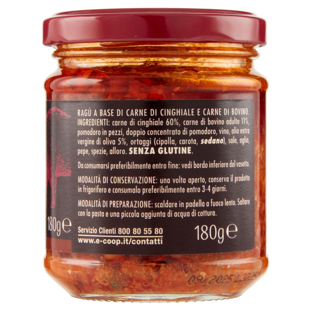 Ragù di cinghiale 180 gr - Immagine 21
