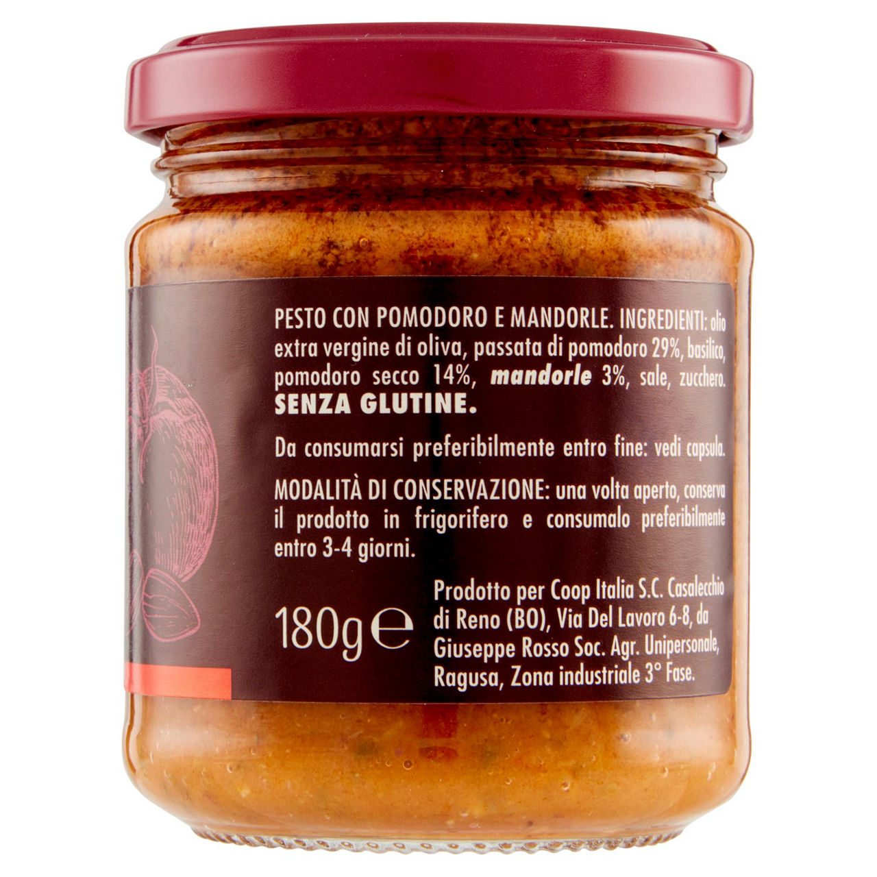Pesto rosso Siciliano 180 gr  - Immagine 51