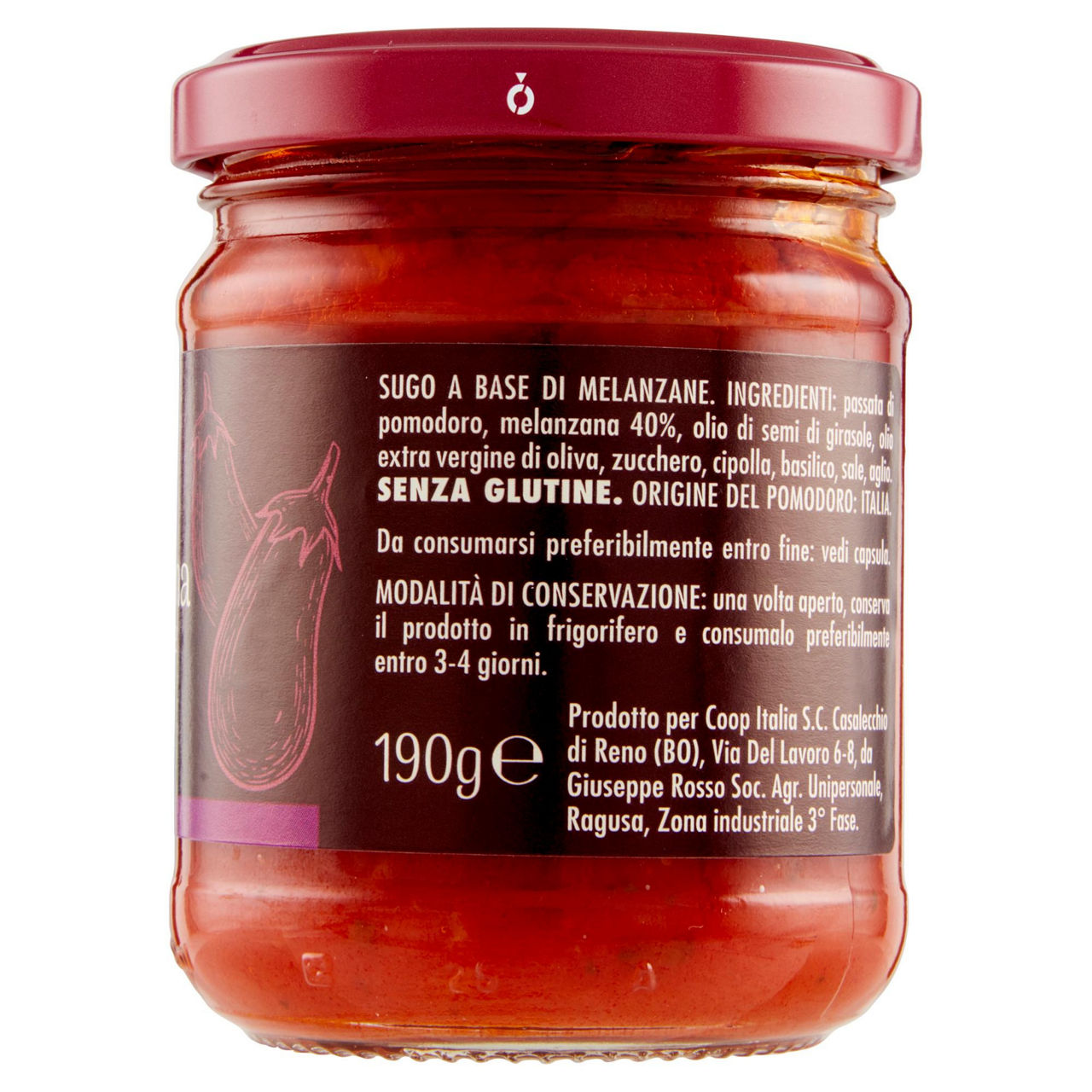 Sugo alla Norma con melanzane di Sicilia 190 gr - Immagine 11