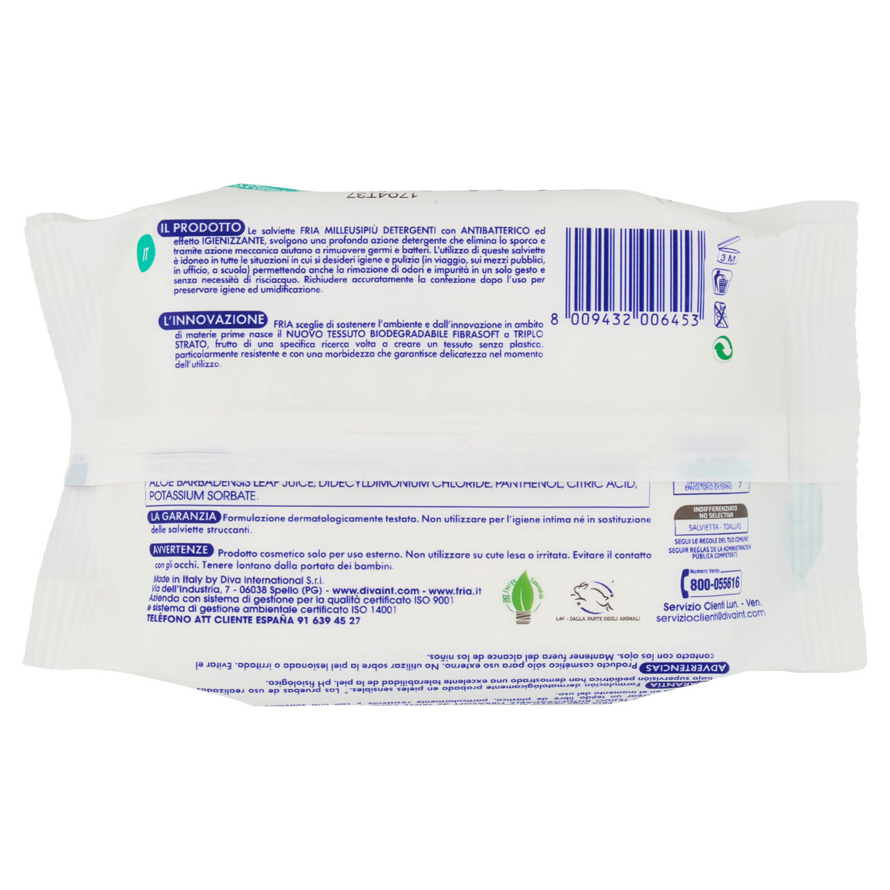 Salviette detergenti Milleusipiù effetto igienizzante 20 pz - Immagine 51