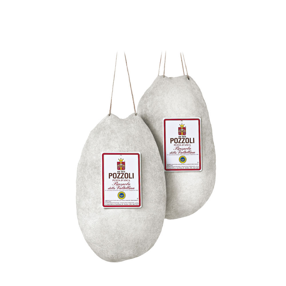 Bresaola della Valtellina IGP Punta d'Anca affettata