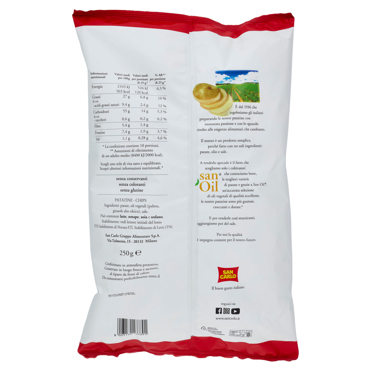 Patatine classiche 250 gr - Immagine 21