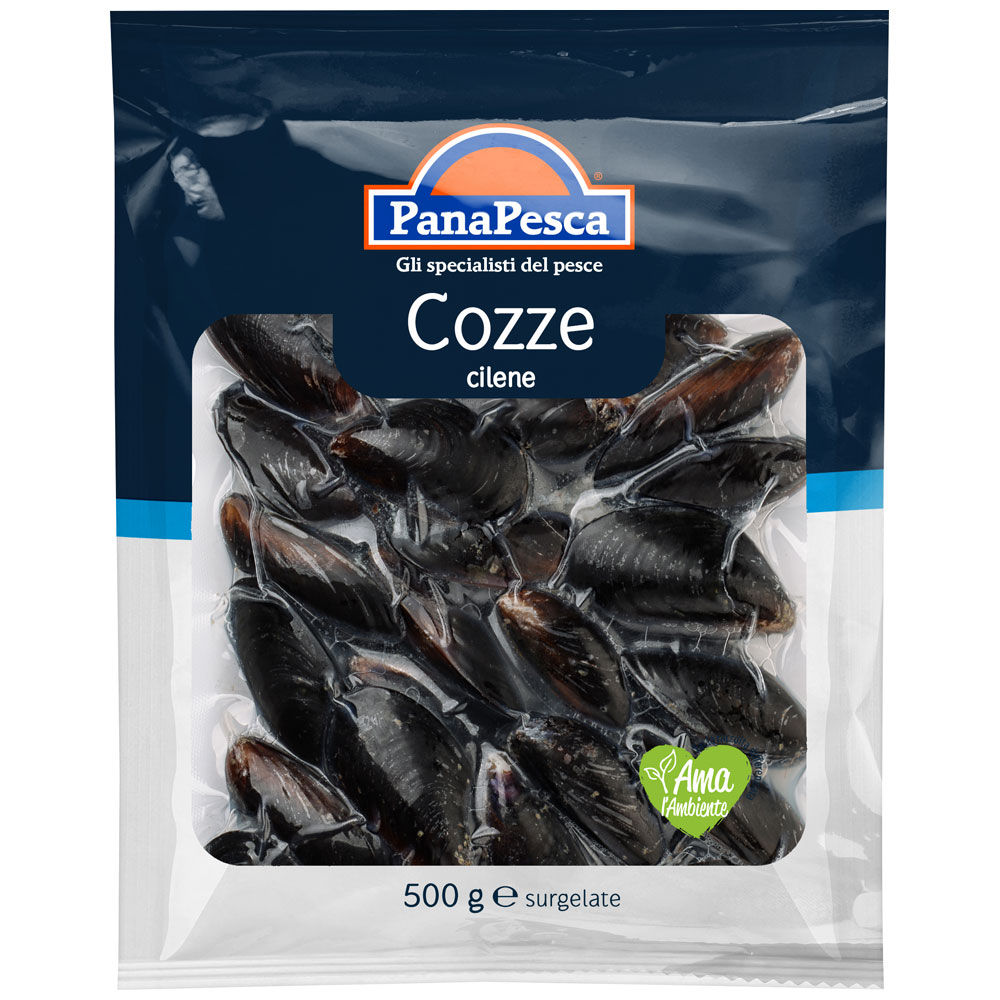 Cozze Cilene con guscio 500 gr
