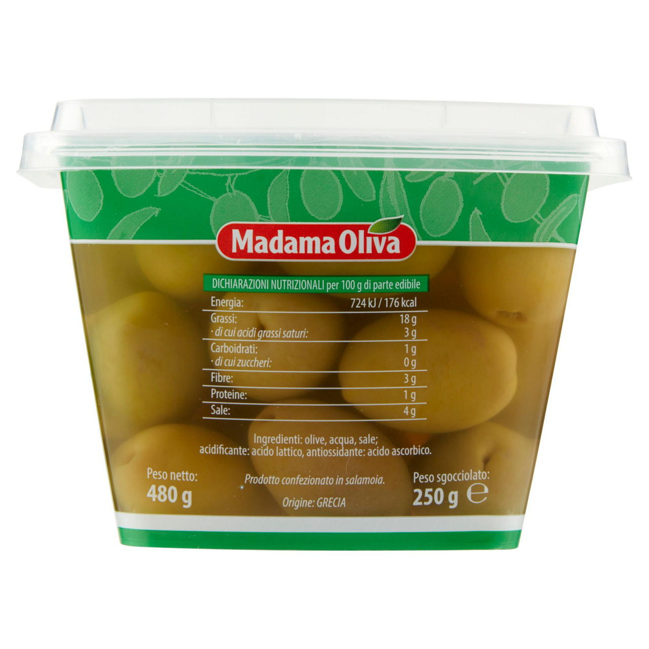 Olive Halkidiki verdi dolci giganti 250 gr - Immagine 11