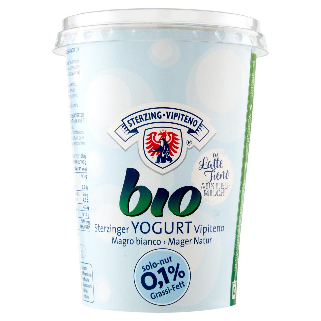 Yogurt bianco magro bio 500 gr - Immagine 41