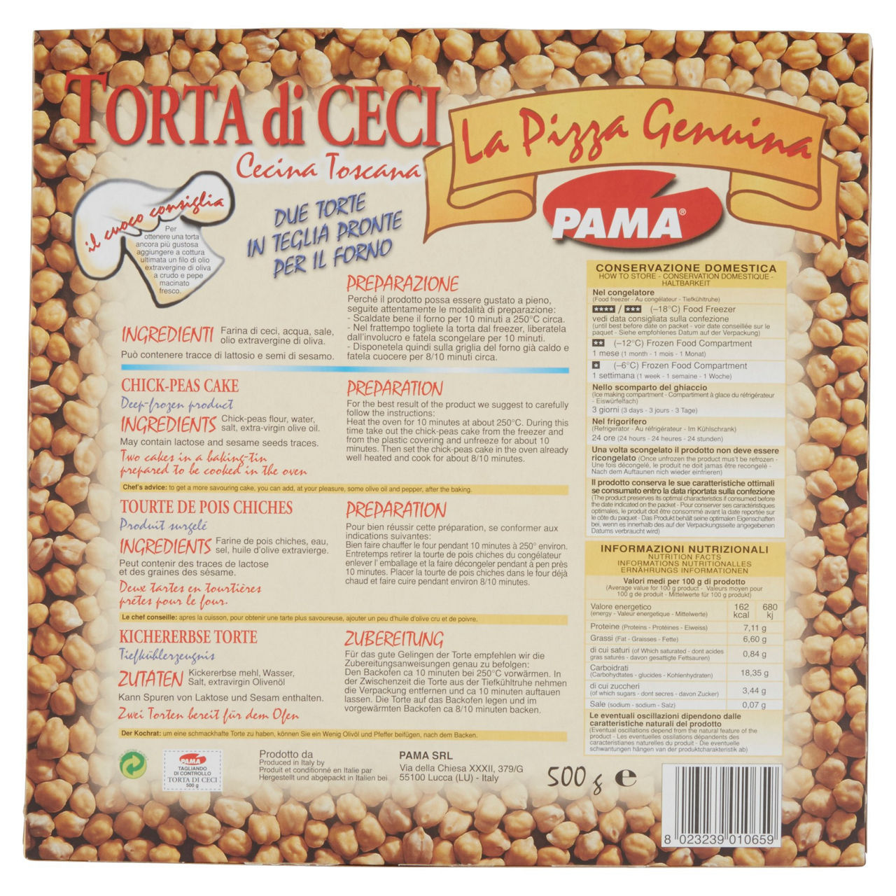 Torta di ceci 500 gr - Immagine 21