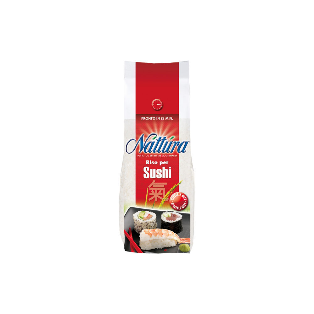 Riso per sushi nattura g 500 - Immagine 01