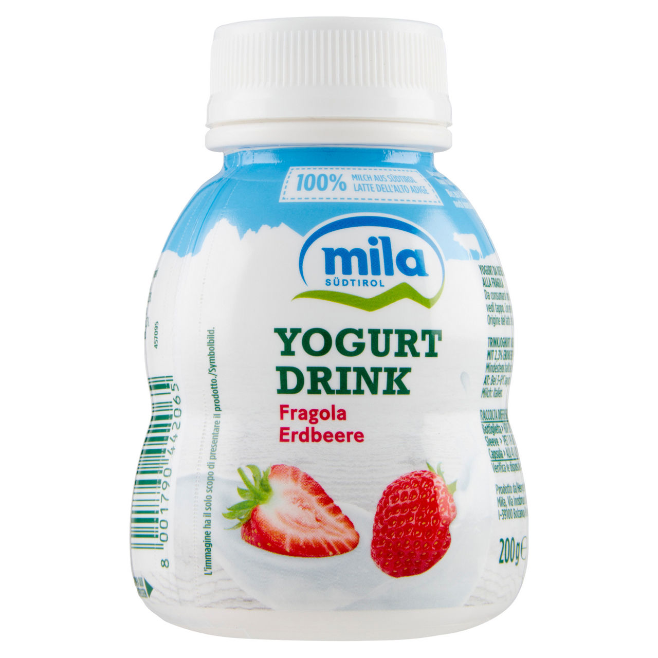 Yogurt da bere alla fragola 200 gr - Immagine 21