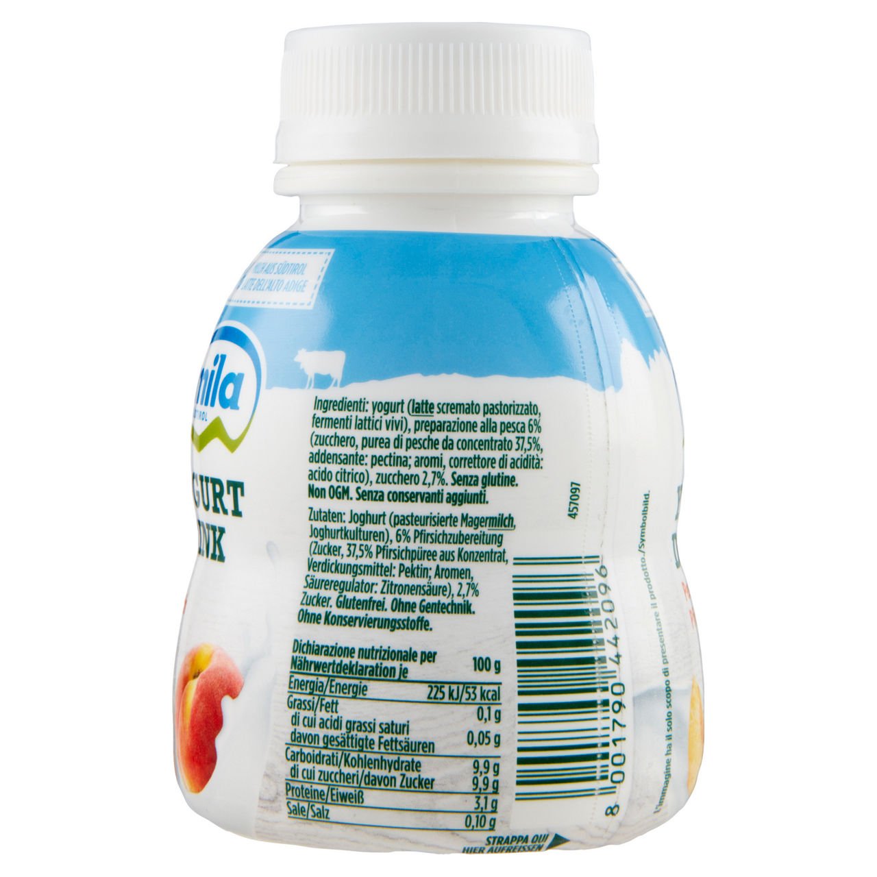 Yogurt da bere alla pesca 200 gr - Immagine 11