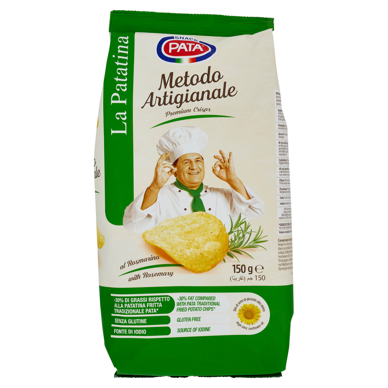 Patatine al rosmarino 150 gr - Immagine 01