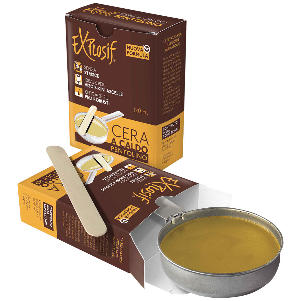 Cera depilatoria a caldo con pentolino 120 ml - Immagine 01