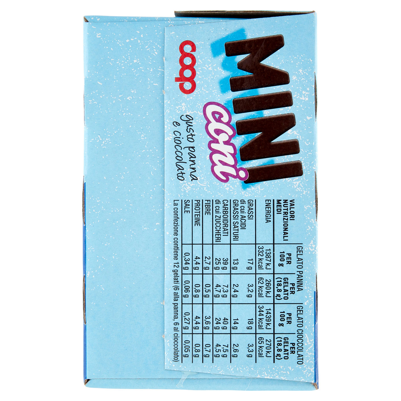 Cono gelato panna e cioccolato mini 12 pz 225 gr - Immagine 21