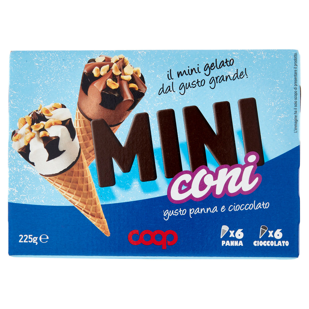Cono gelato panna e cioccolato mini 12 pz 225 gr - Immagine 11