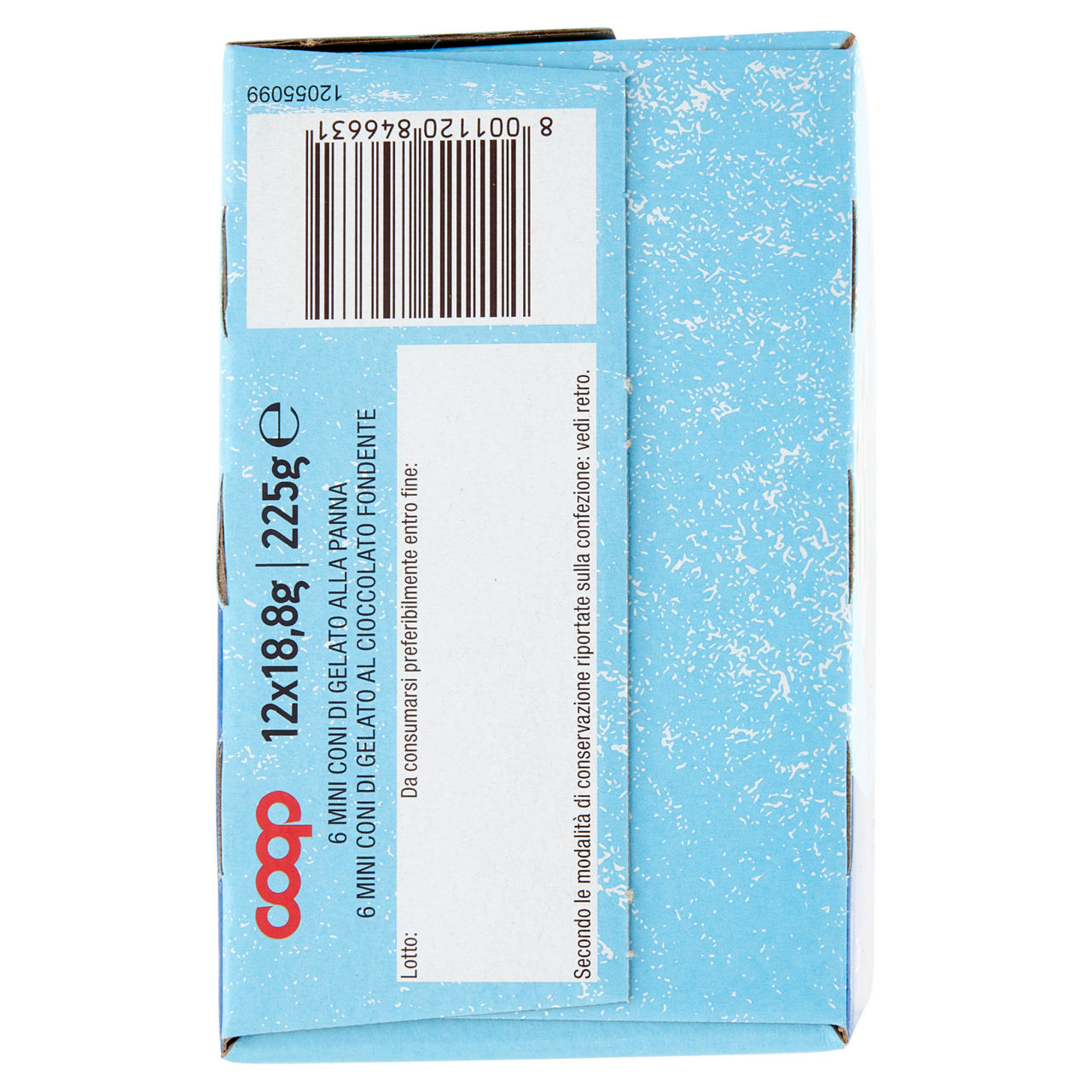 Cono gelato panna e cioccolato mini 12 pz 225 gr - Immagine 51