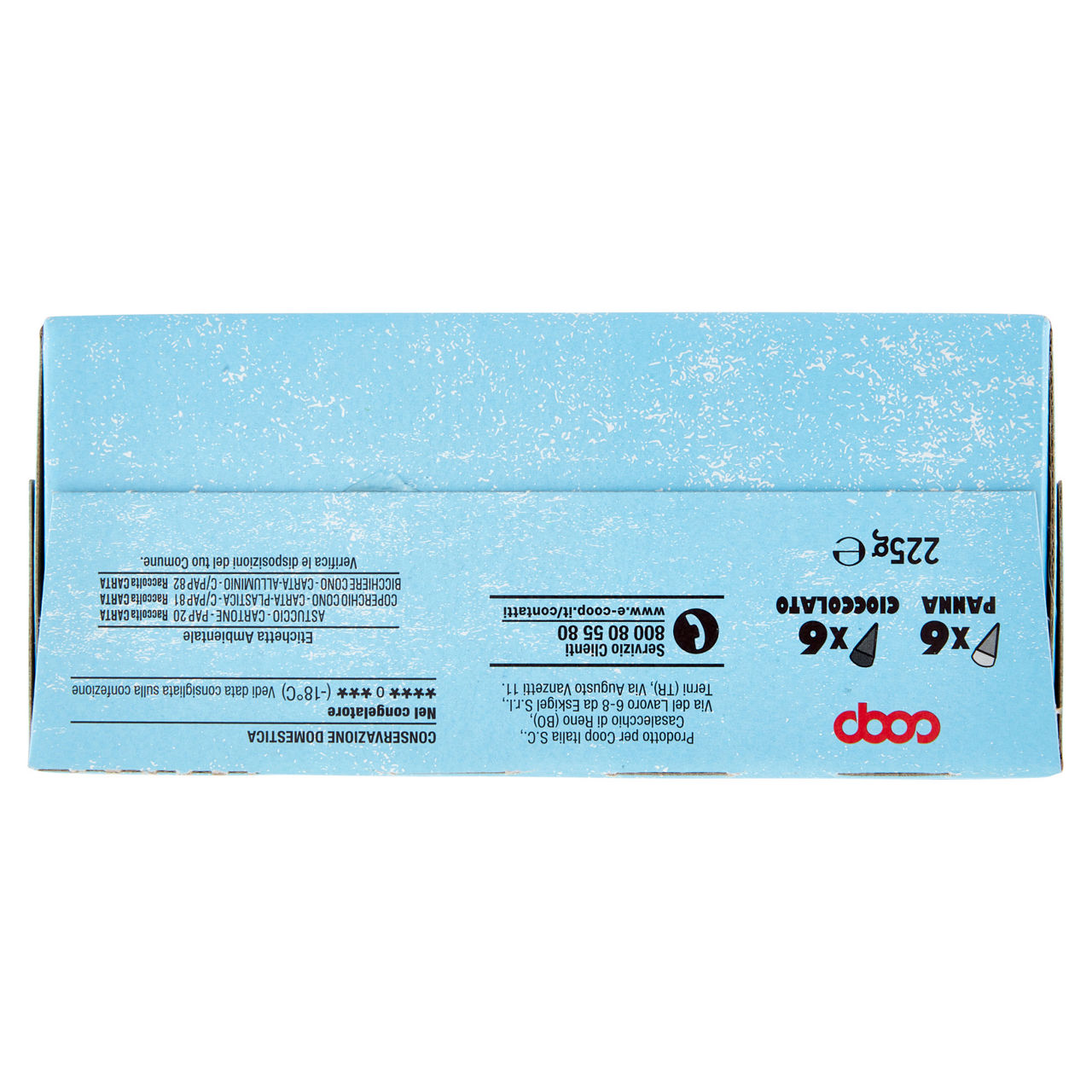 Cono gelato panna e cioccolato mini 12 pz 225 gr - Immagine 61