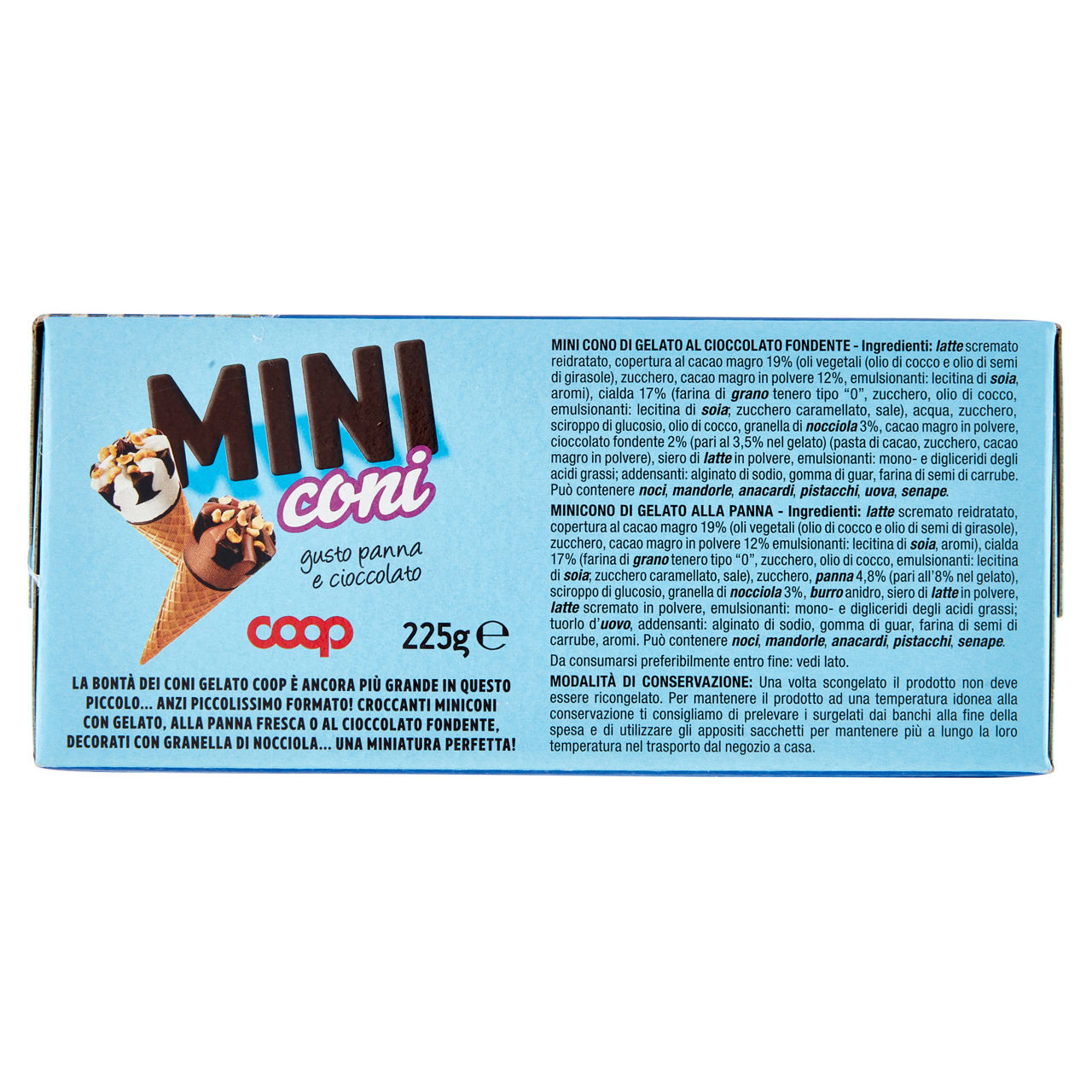 Cono gelato panna e cioccolato mini 12 pz 225 gr - Immagine 31