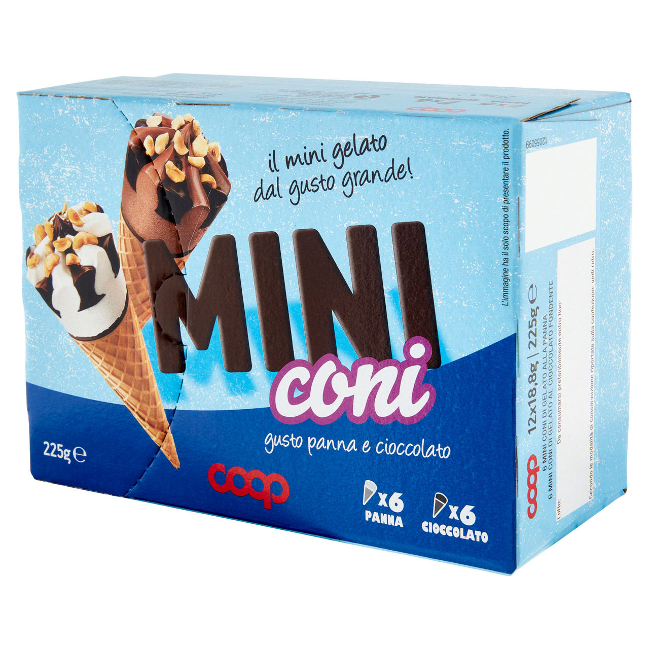 Cono gelato panna e cioccolato mini 12 pz 225 gr - Immagine 41