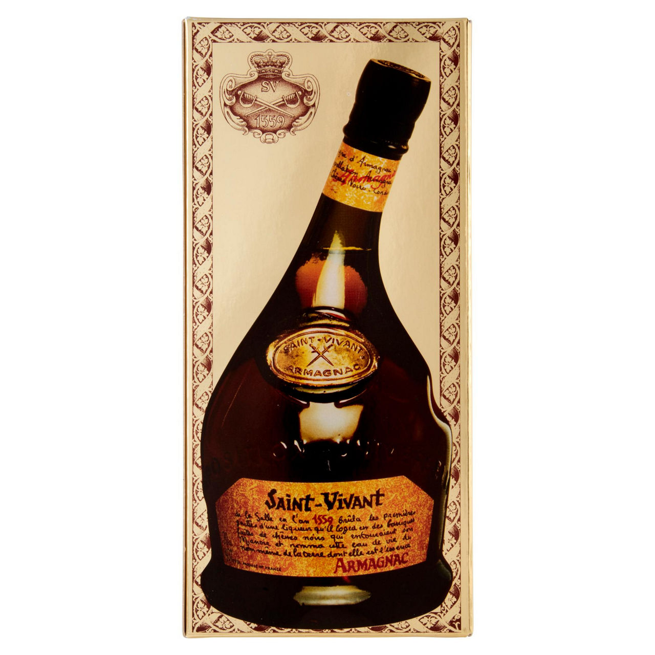 Cognac armagnac 40 gradi saint-vivant astuccio ml 700 - Immagine 31