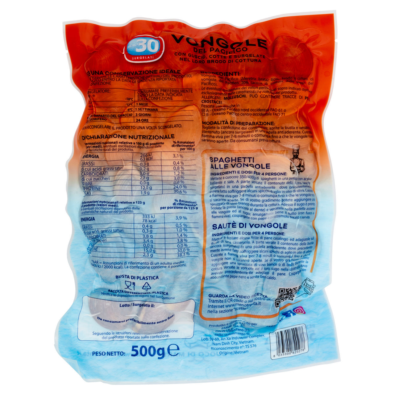 Vongole del Pacifico 500 gr - Immagine 11