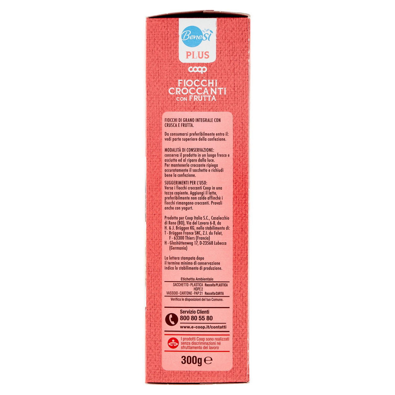 Fiocchi croccanti con frutta cocco banana mela uvetta nocciola 300 g - Immagine 41