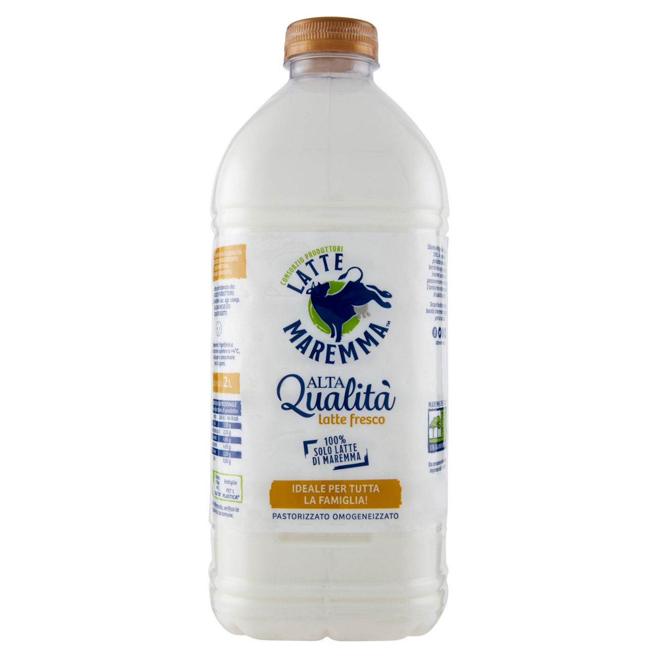Latte fresco di alta qualità di Maremma 2 lt - Immagine 01