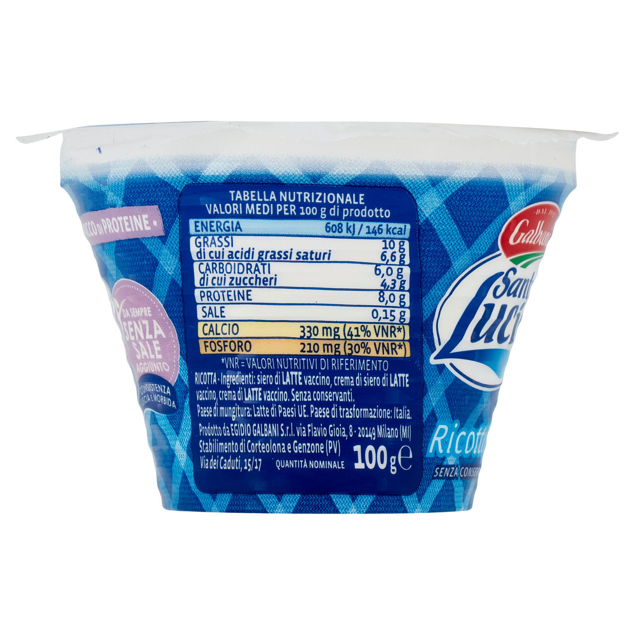 Ricotta 100 gr - Immagine 51