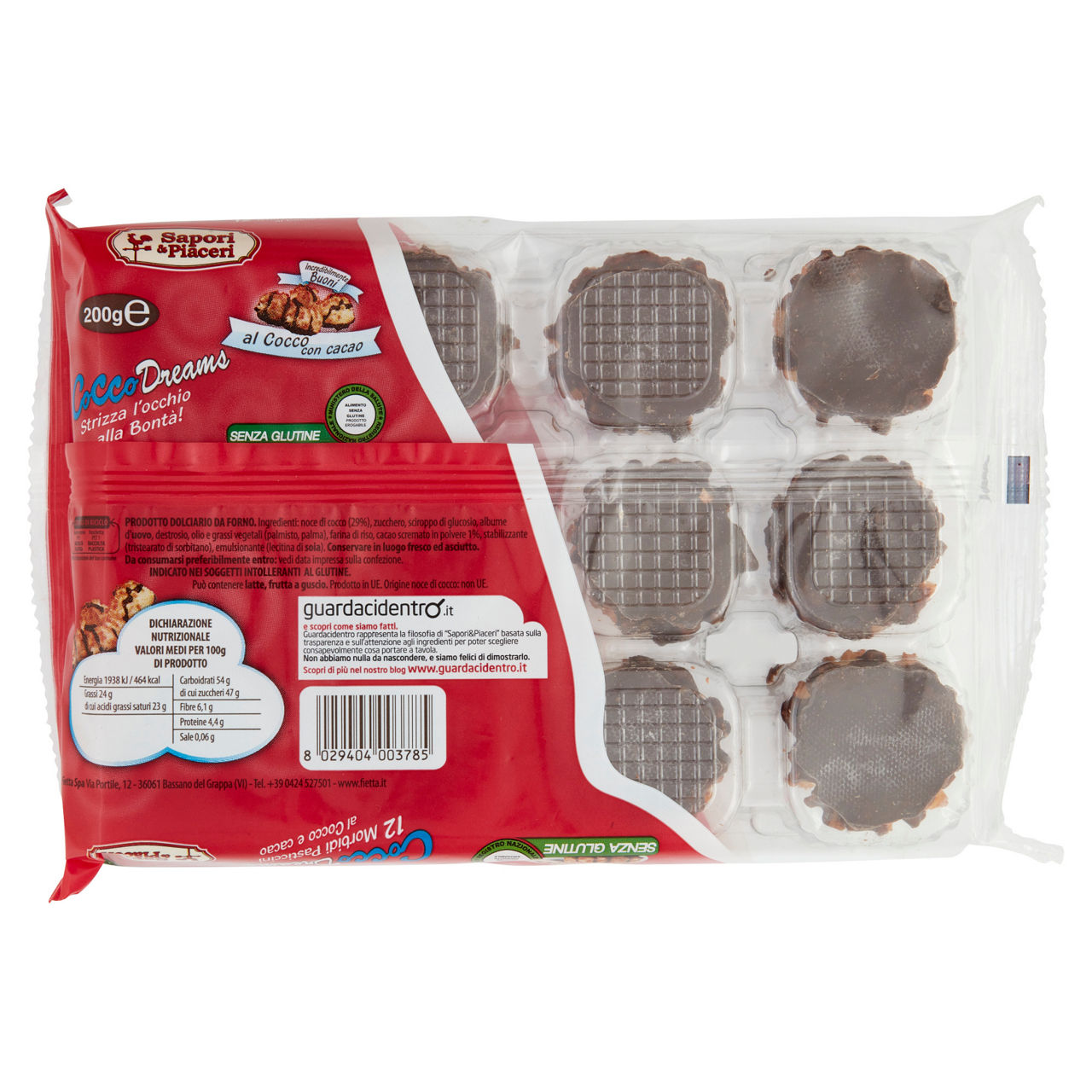Pasticcini morbidi al cocco e cacao 200 gr - Immagine 11