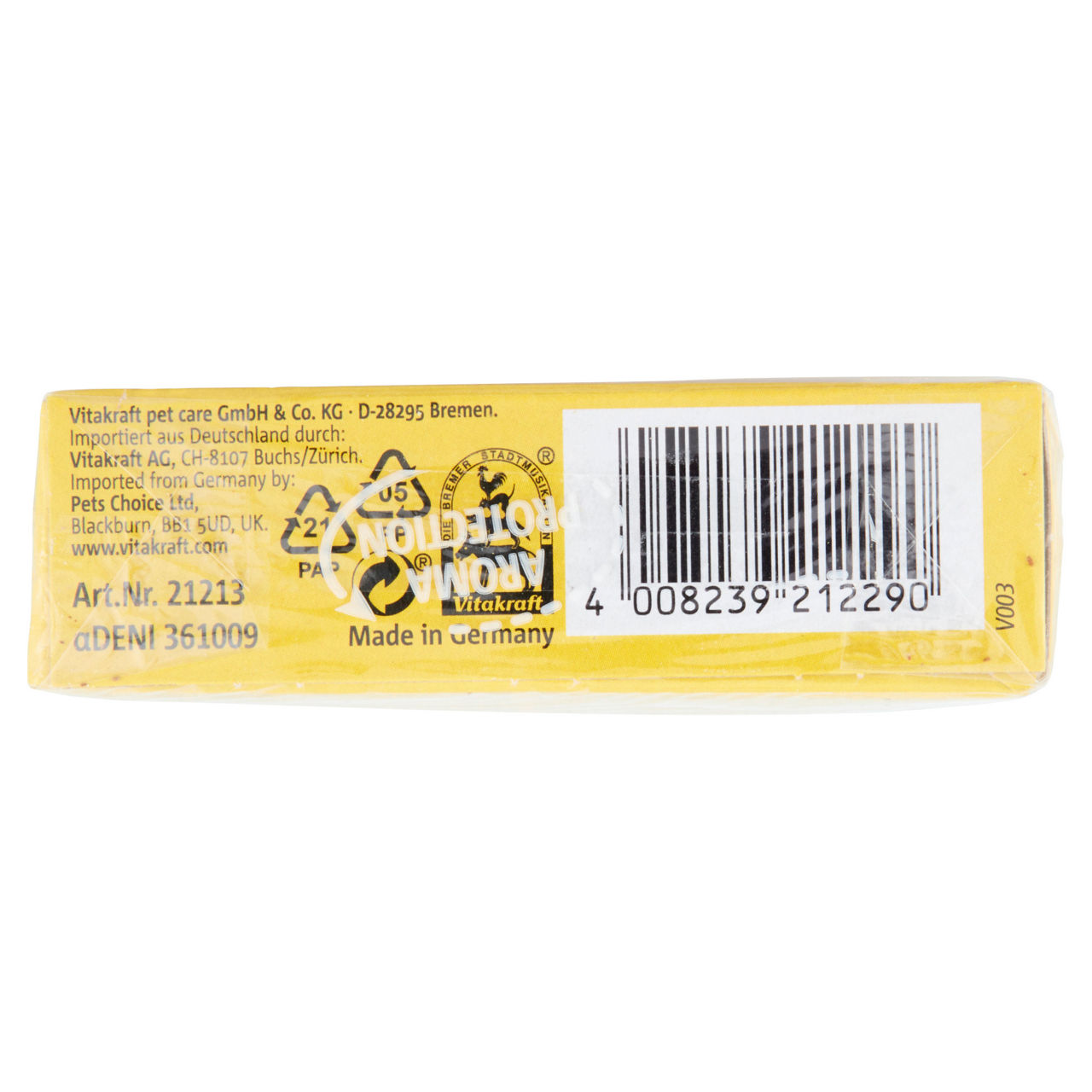 Alimenti uccelli vitakraft kracker tripack miele uova frutta x canarini g 80 - Immagine 11