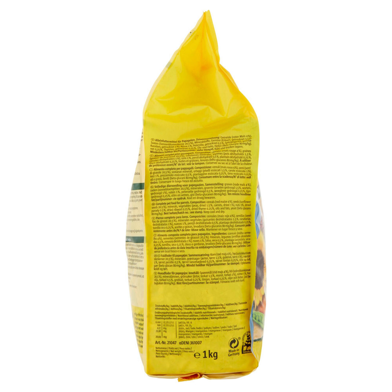 Alimenti uccelli vitakraft menu premium per pappagalli kg 1 - Immagine 31