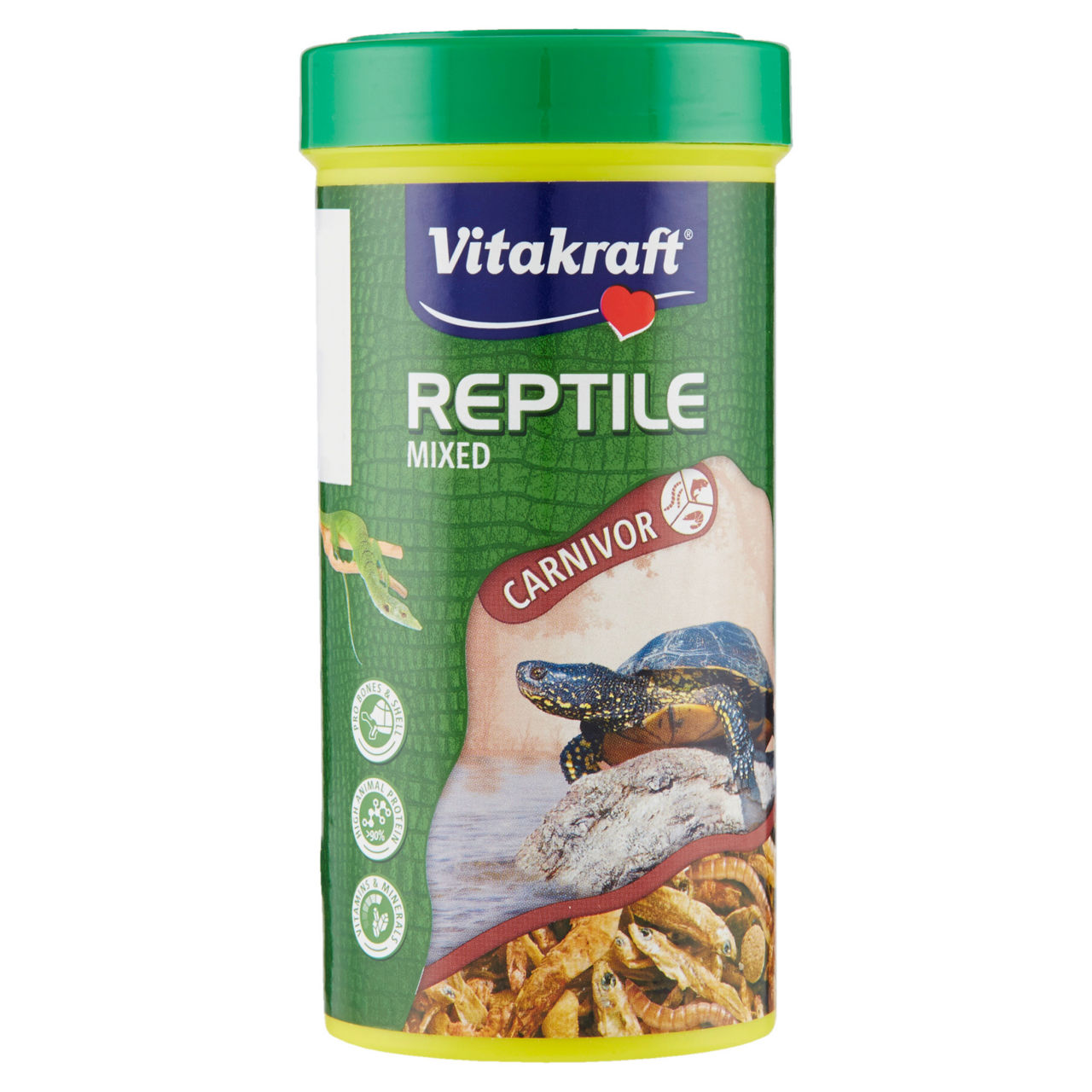 Alimenti altri animali vitakraft turtle mixed barattolo g 45 ml250 - Immagine 01