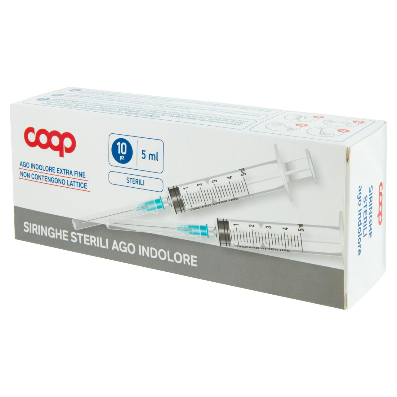 Siringhe sterili coop ago indolore 5 ml scatola 10pz - Immagine 51