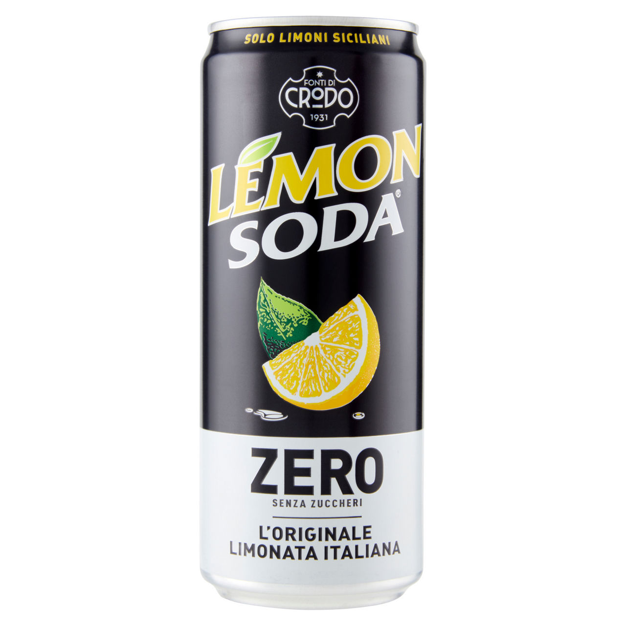 Limonata Lemonsoda zero zuccheri in lattina 330 ml - Immagine 01