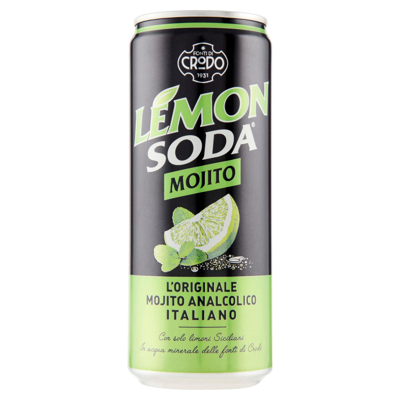 Lemon soda al Mojito in lattina 330 ml - Immagine 01