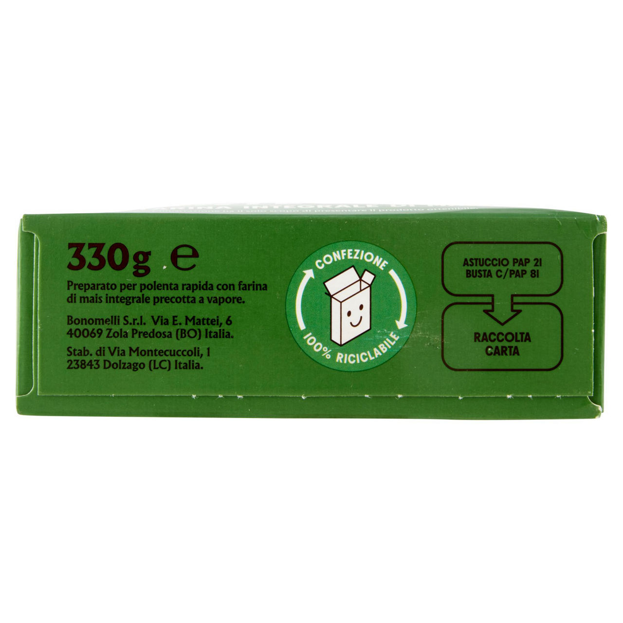 Polenta integrale valsugana scatola gr 330 - Immagine 41