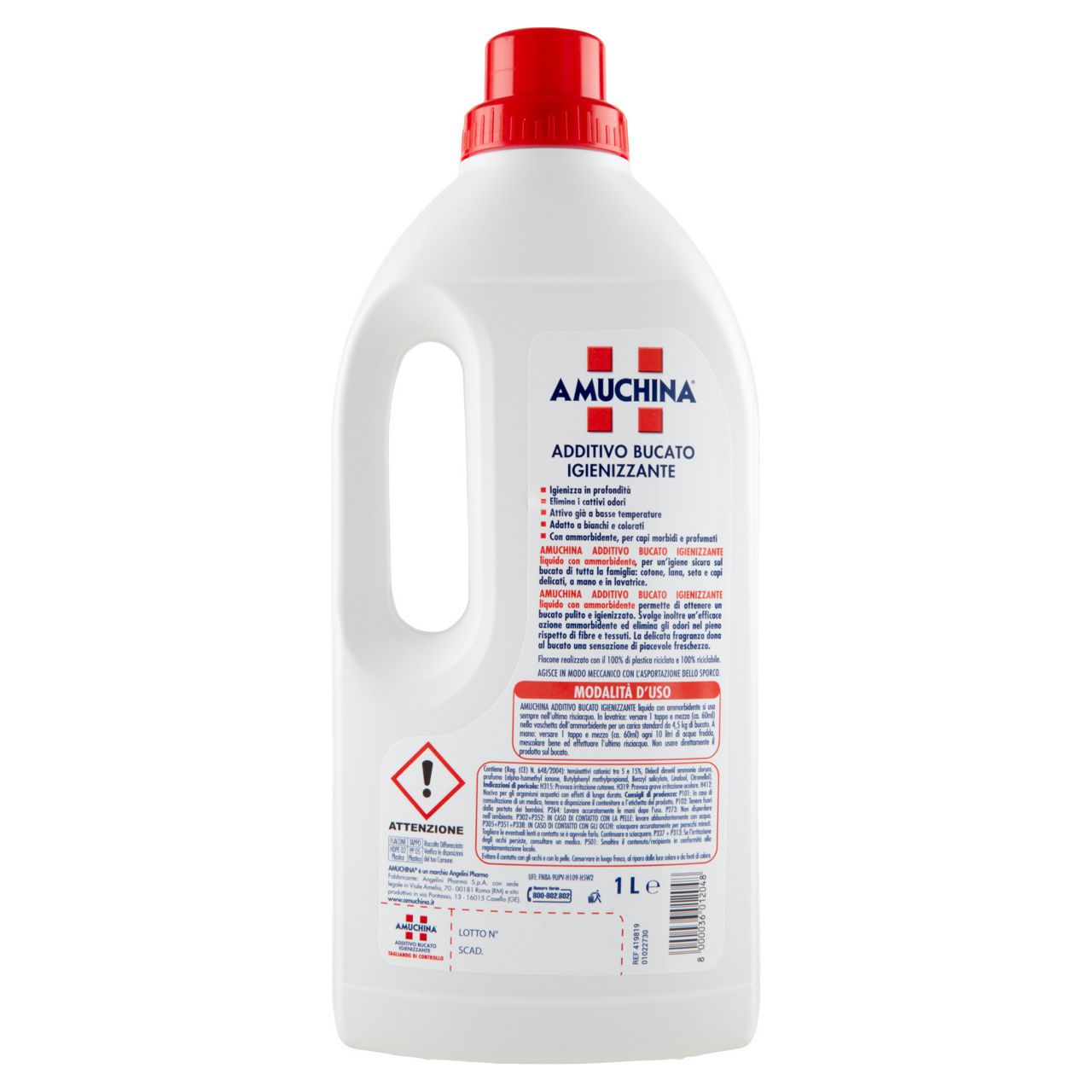 Additivo per bucato igienizzante con ammorbidente 1 lt - Immagine 11
