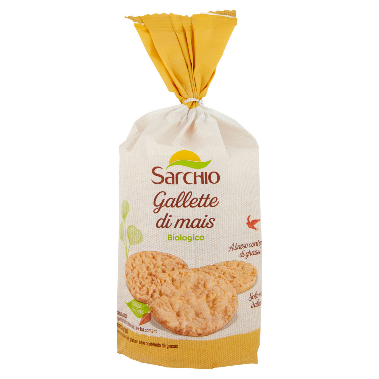 Gallette di mais senza glutine bio 100 gr