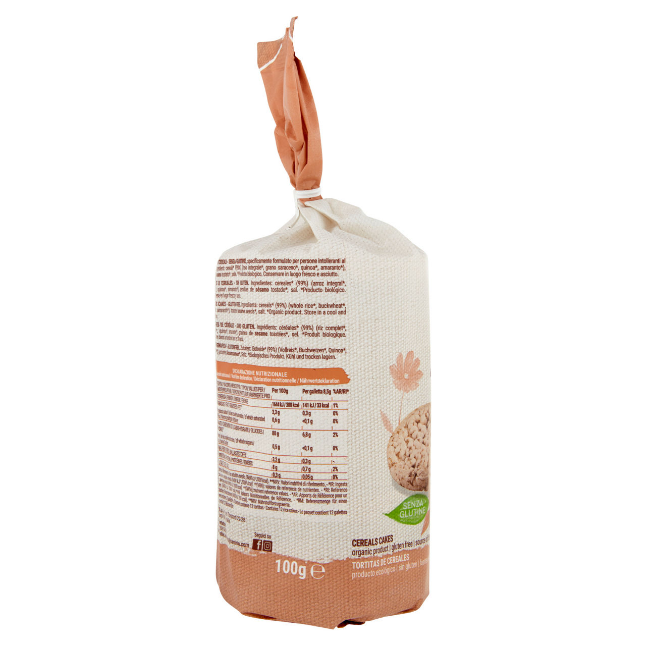 Gallette di cereali senza glutine bio 100 gr - Immagine 11